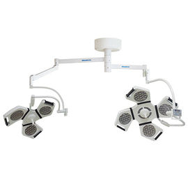 La doppia sala operatoria della cupola LED accende la lampada medica con il braccio rotabile della primavera
